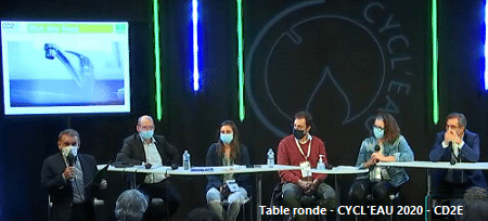 table ronde Cycl'eau lille 2020 CD2E