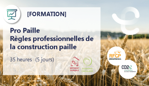 Se former à la construction paille