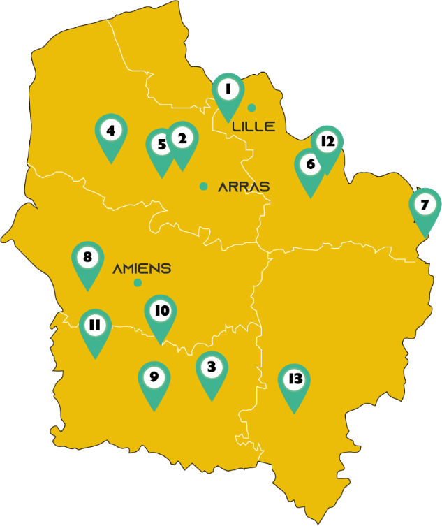 les bâtiments en paille en Hauts-de-France