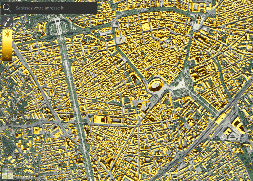 Les cadastres solaires en Hauts-de-France