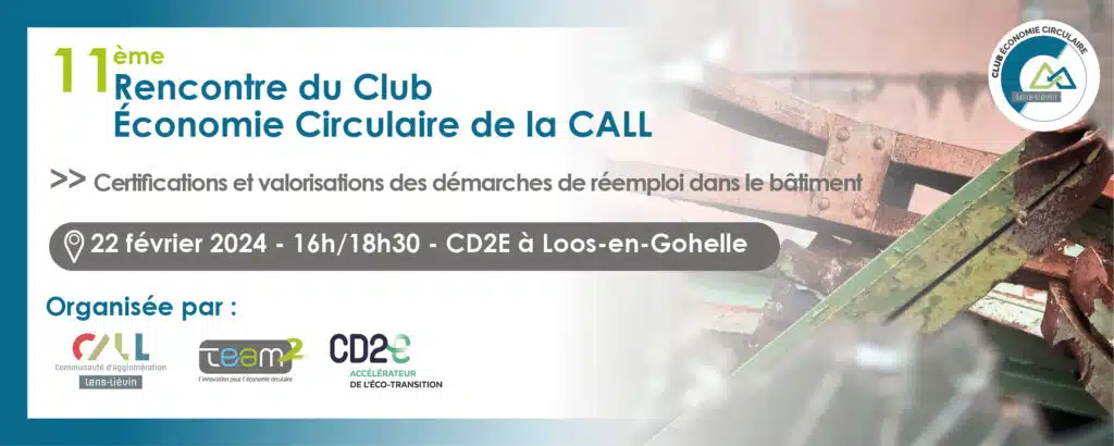 Club Economie circulaire CALL CD2E Team2 22-02-2024
