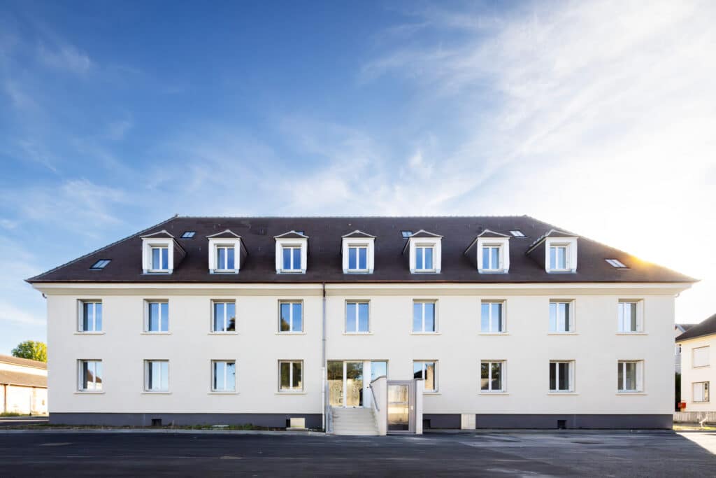SA HLM de l'OISE Reconversion d&rsquo;une caserne en logements – Quartier ORDENER
