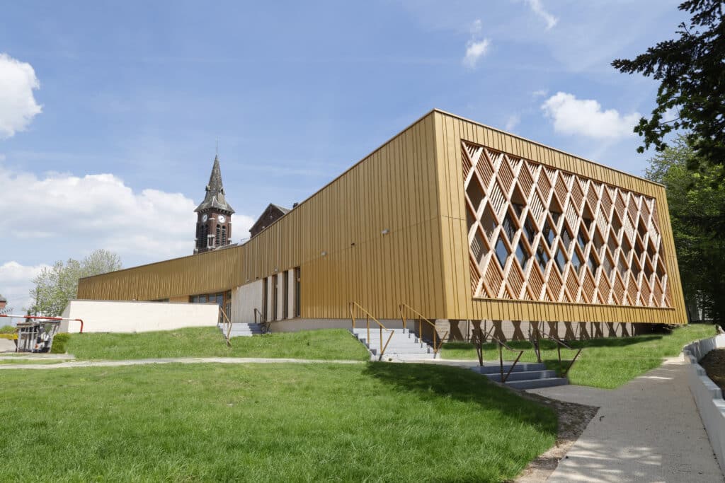 Ville de Fourmies Une salle polyvalente passive et inclusive – Notre Dame